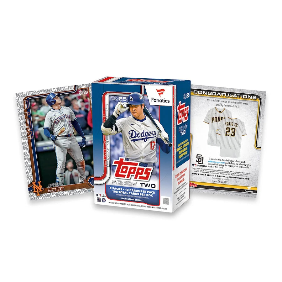 2025 Topps Series 2 Baseball Fanatics Fanfest Exclusive Blaster Box