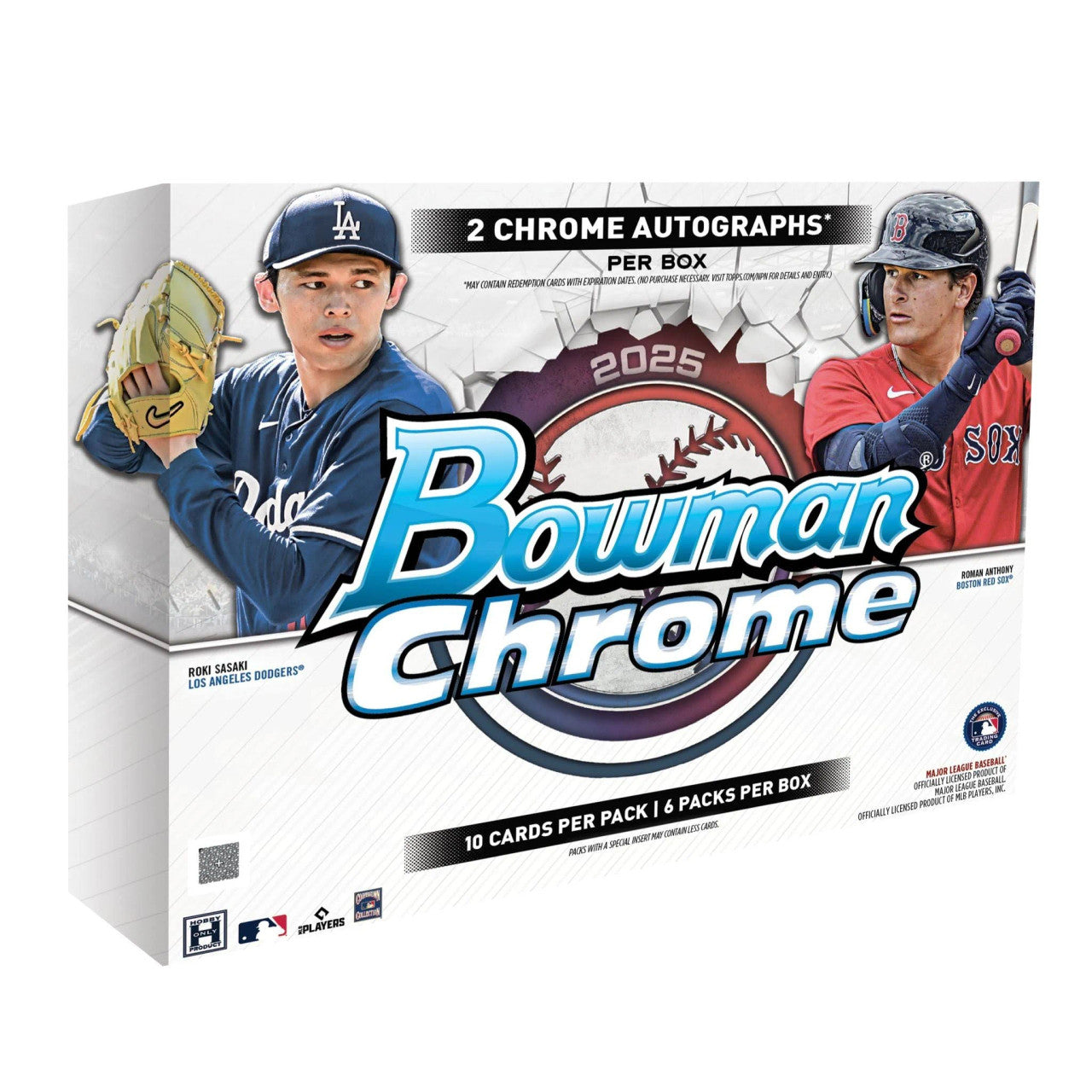 2025 Bowman Chrome Baseball Hobby Box
