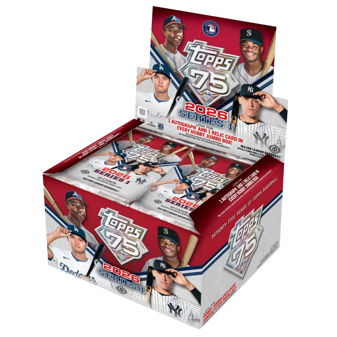2026 Topps Series 1 Baseball Jumbo Hobby Box