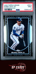 Bobby Witt Jr. 2025 Topps Chrome Shadow Etch #SE10 PSA 9