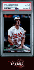 Gunnar Henderson 2024 Topps Stadium Club #16 Design Variation PSA 8