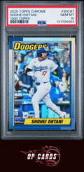 Shohei Ohtani 2025 Topps Chrome 1990 Topps #90CB7 PSA 10
