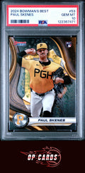 Paul Skenes 2024 Bowman'S Best #53 PSA 10
