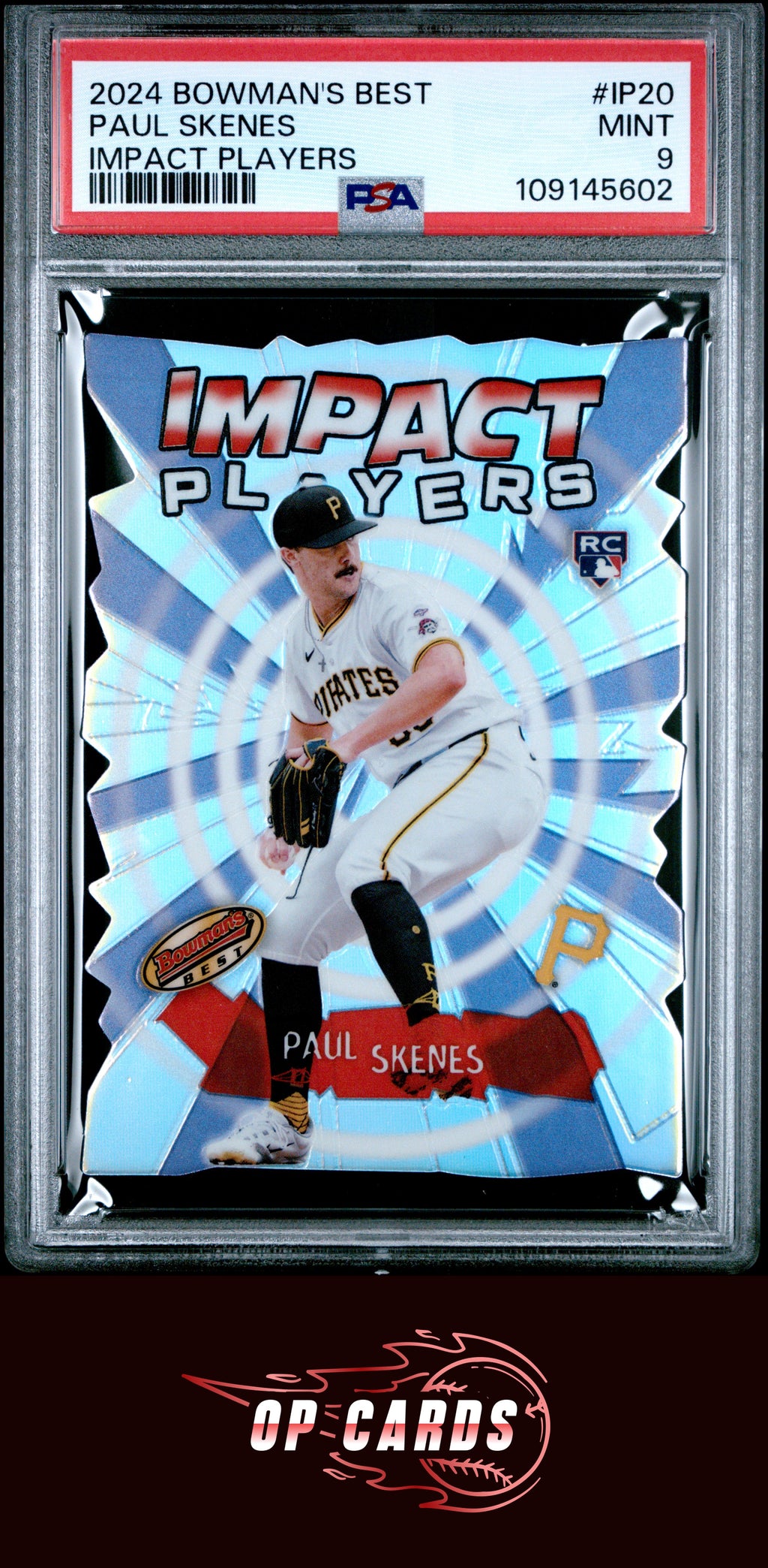 Paul Skenes 2024 Bowman'S Best Impact Players #IP20 PSA 9