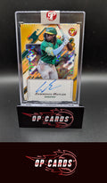 Lawrence Butler 2025 Topps Pristine #PA-LB Autograph Gold Refractor #/50
