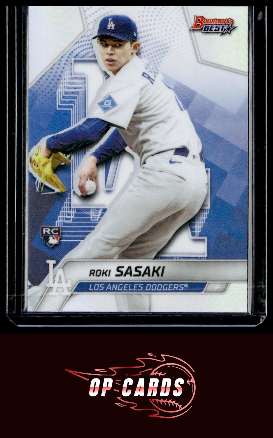 Roki Sasaki 2025 Bowman's Best #18 Refractors