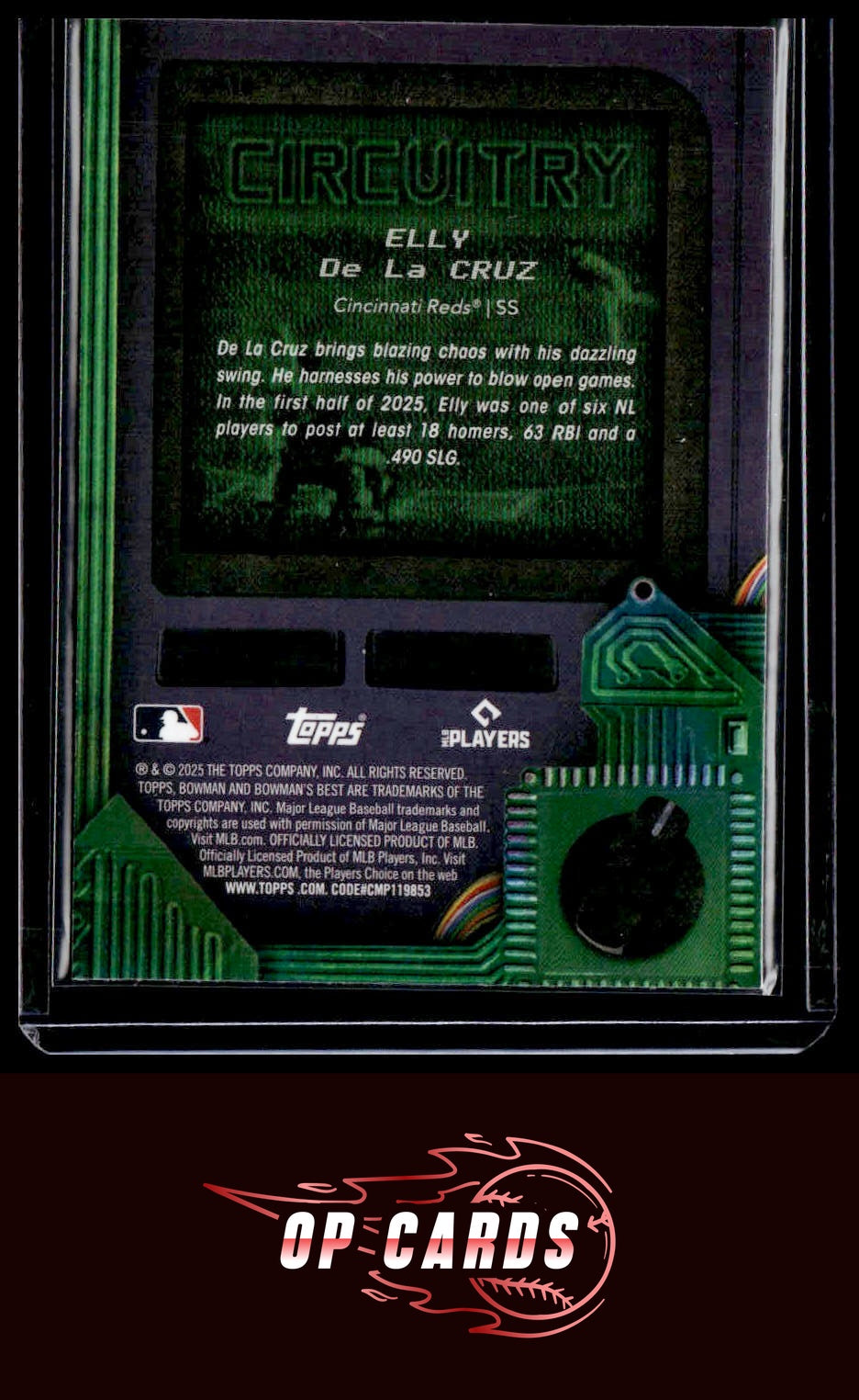 Elly De La Cruz 2025 Bowman's Best #C-10 Circuitry
