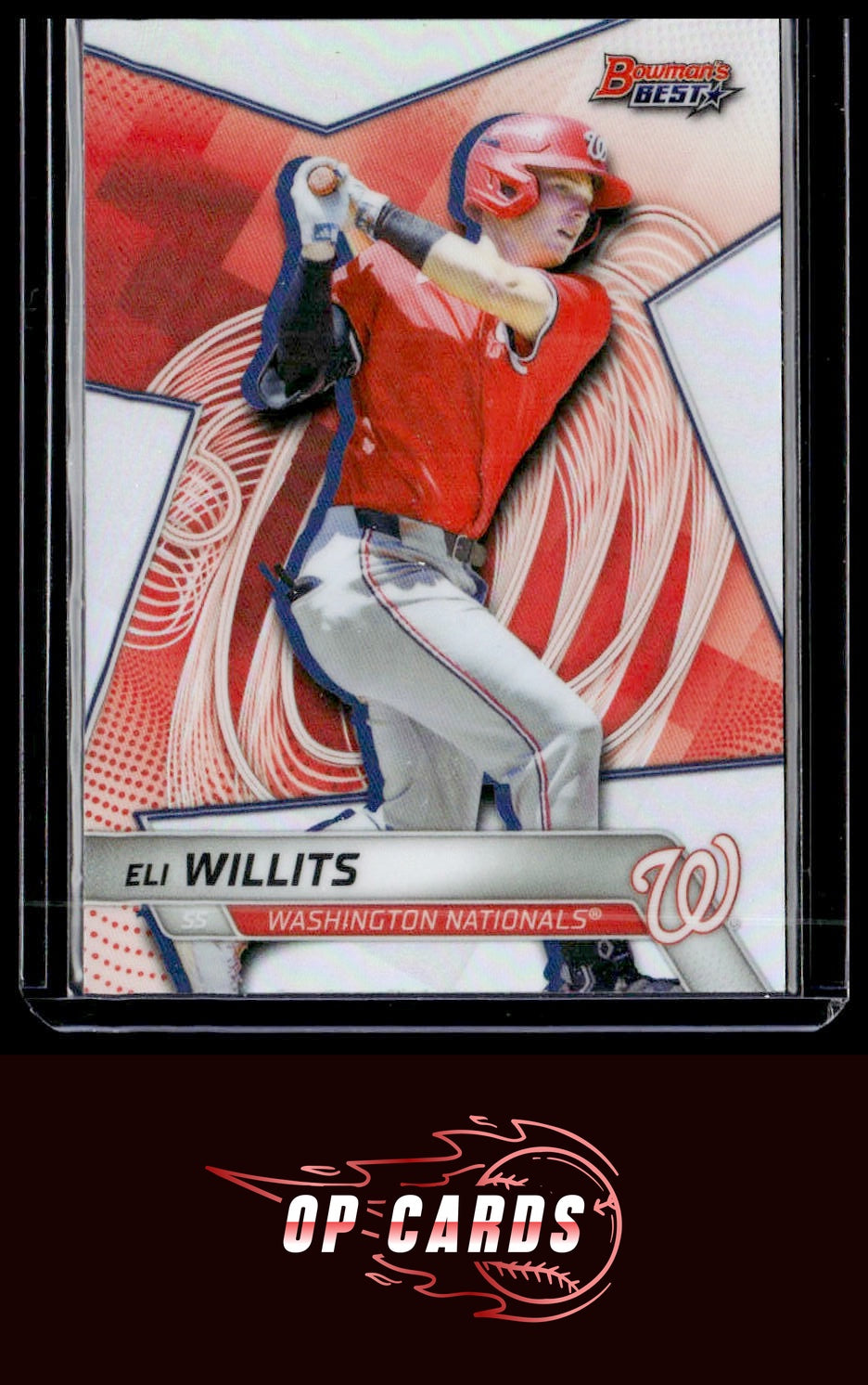 Eli Willits 2025 Bowman's Best #TP-20 Refractors