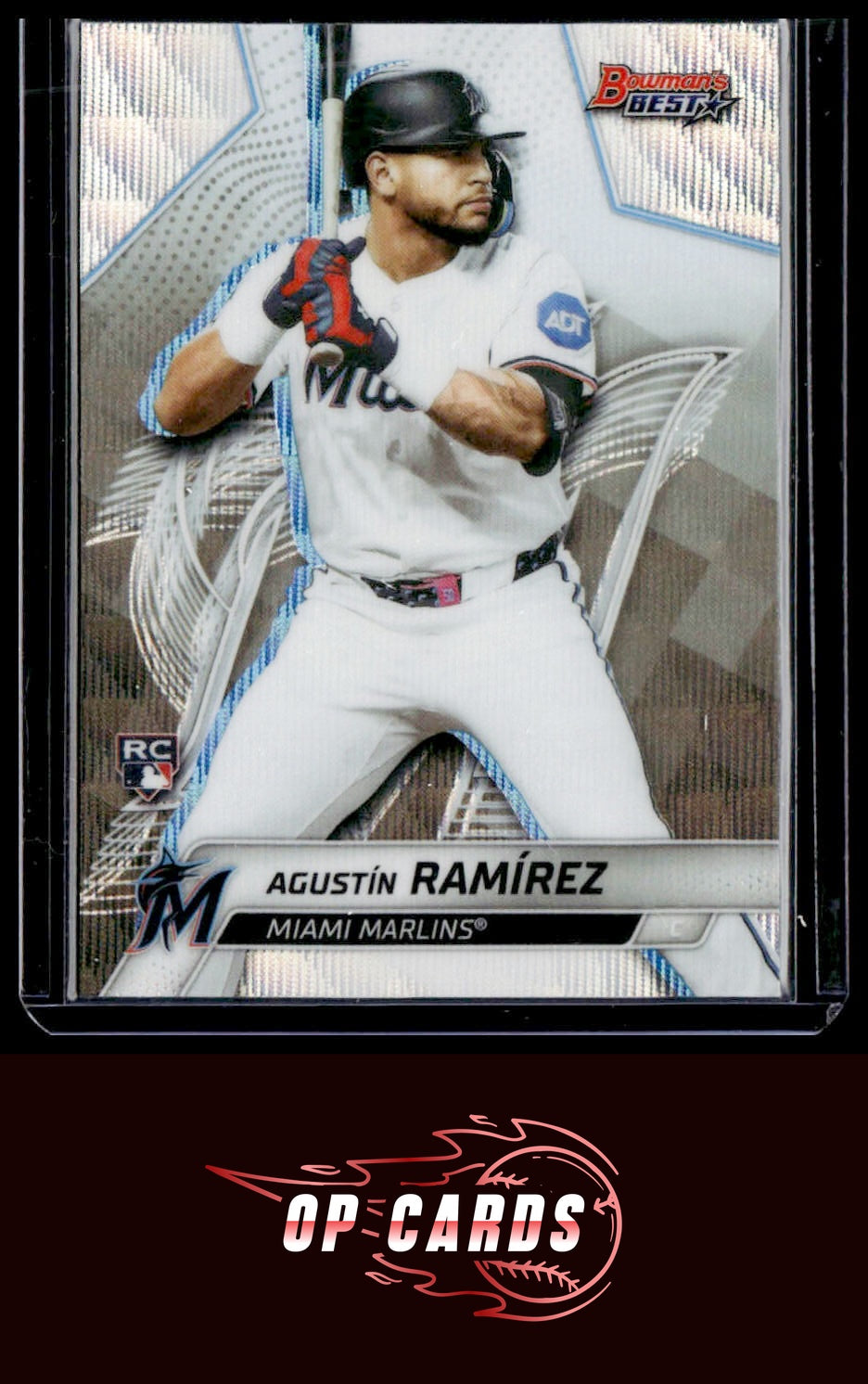 Agustín Ramírez 2025 Bowman's Best #16 Wave Refractors