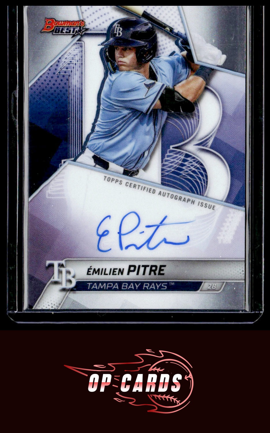 Émilien Pitre 2025 Bowman's Best #B25-ÉP Best of 2025 Autographs
