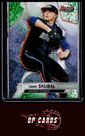 Tarik Skubal 2025 Bowman's Best #12 Green Mini-Diamond Refractors #/99