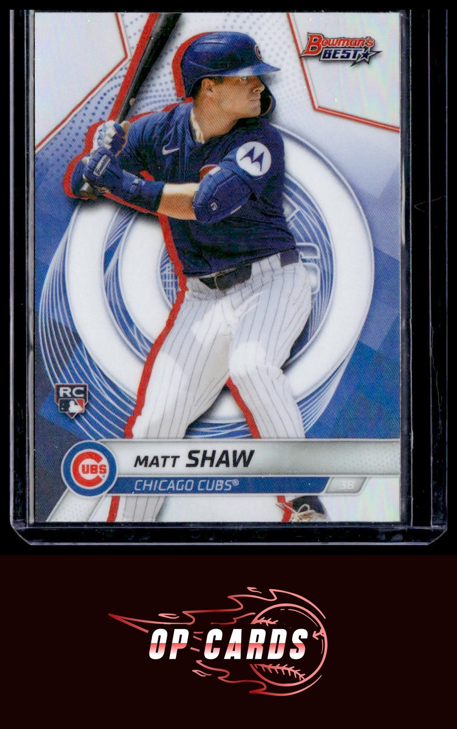 Matt Shaw 2025 Bowman's Best #15 Refractors