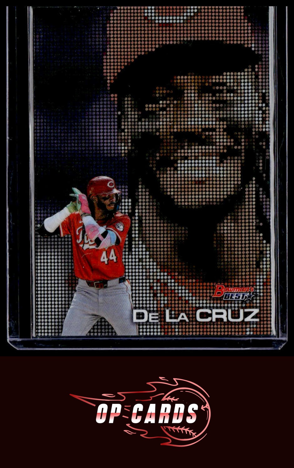 Elly De La Cruz 2025 Bowman's Best #P-10 Pixel Portraits