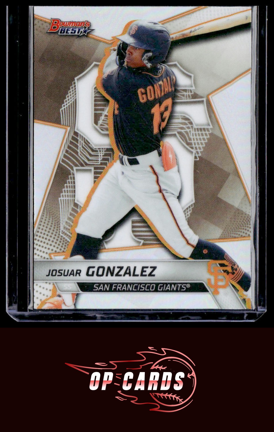 Josuar Gonzalez 2025 Bowman's Best #TP-13 Refractors