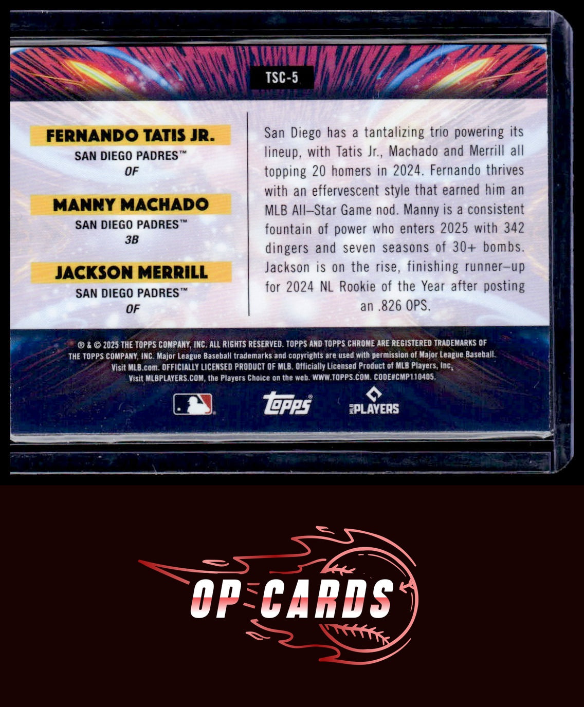 Manny Machado Tatis Jr. Merrill 2025 Topps Cosmic #TSC-5 Triple Star Clusters