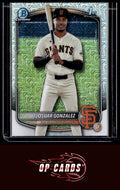 Josuar Gonzalez 2025 Bowman Chrome #BCP-153 Prospects Mojo