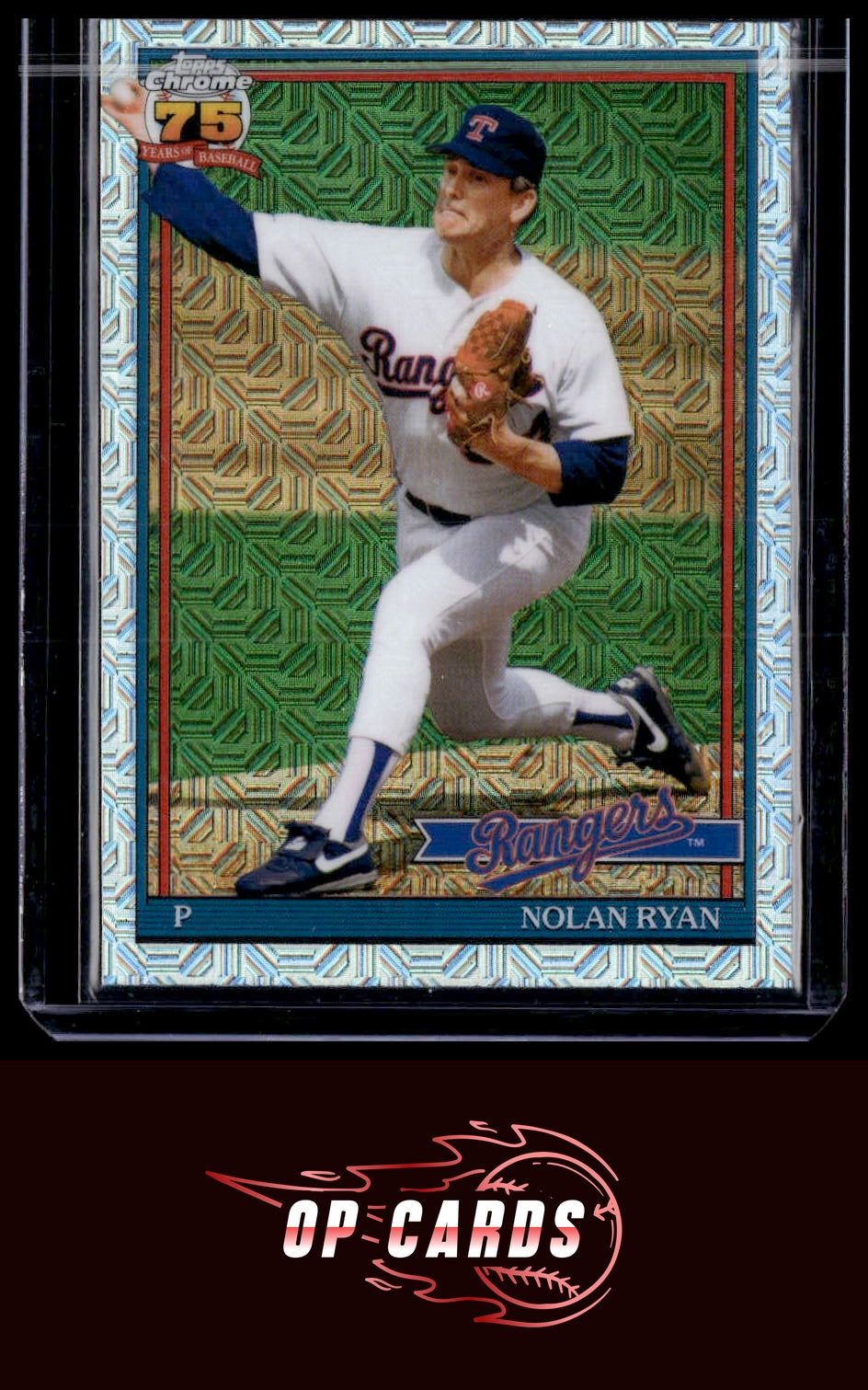Nolan Ryan 2026 Topps #91C-14 1991 Chrome Refractor (Series One)