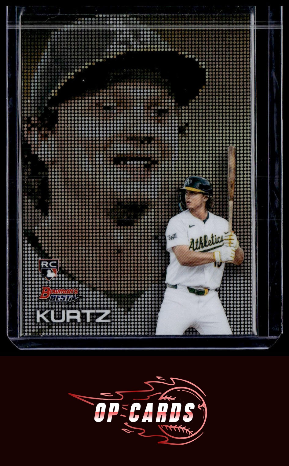 Nick Kurtz 2025 Bowman's Best #P-8 Pixel Portraits