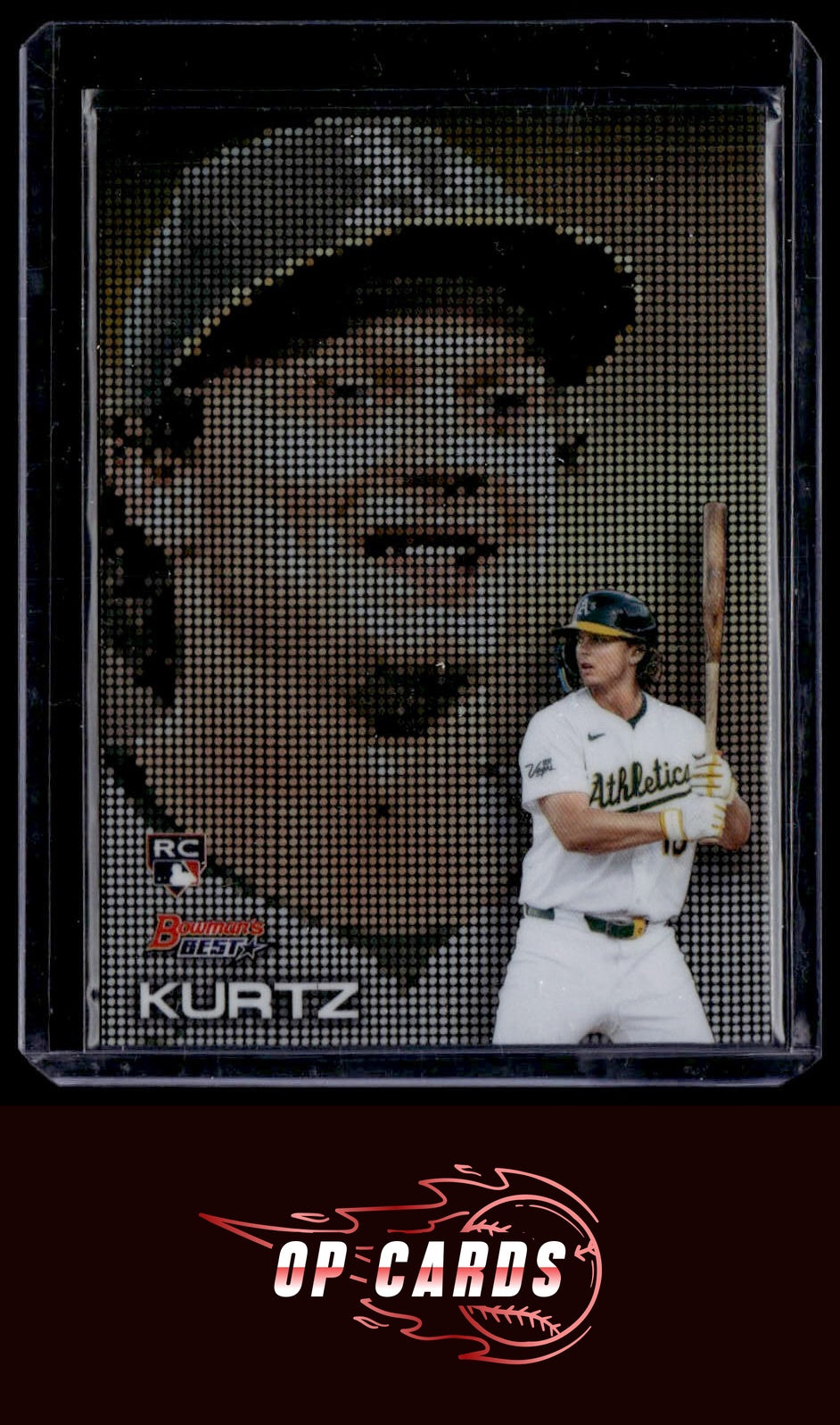 Nick Kurtz 2025 Bowman's Best #P-8 Pixel Portraits