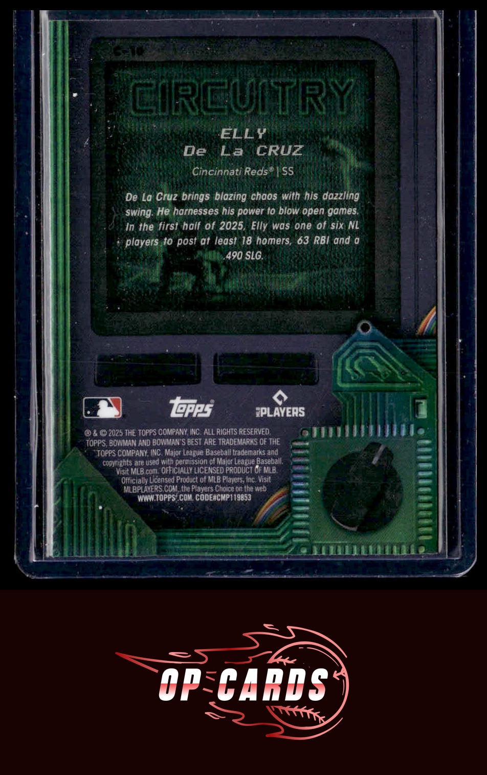Elly De La Cruz 2025 Bowman's Best #C-10 Circuitry