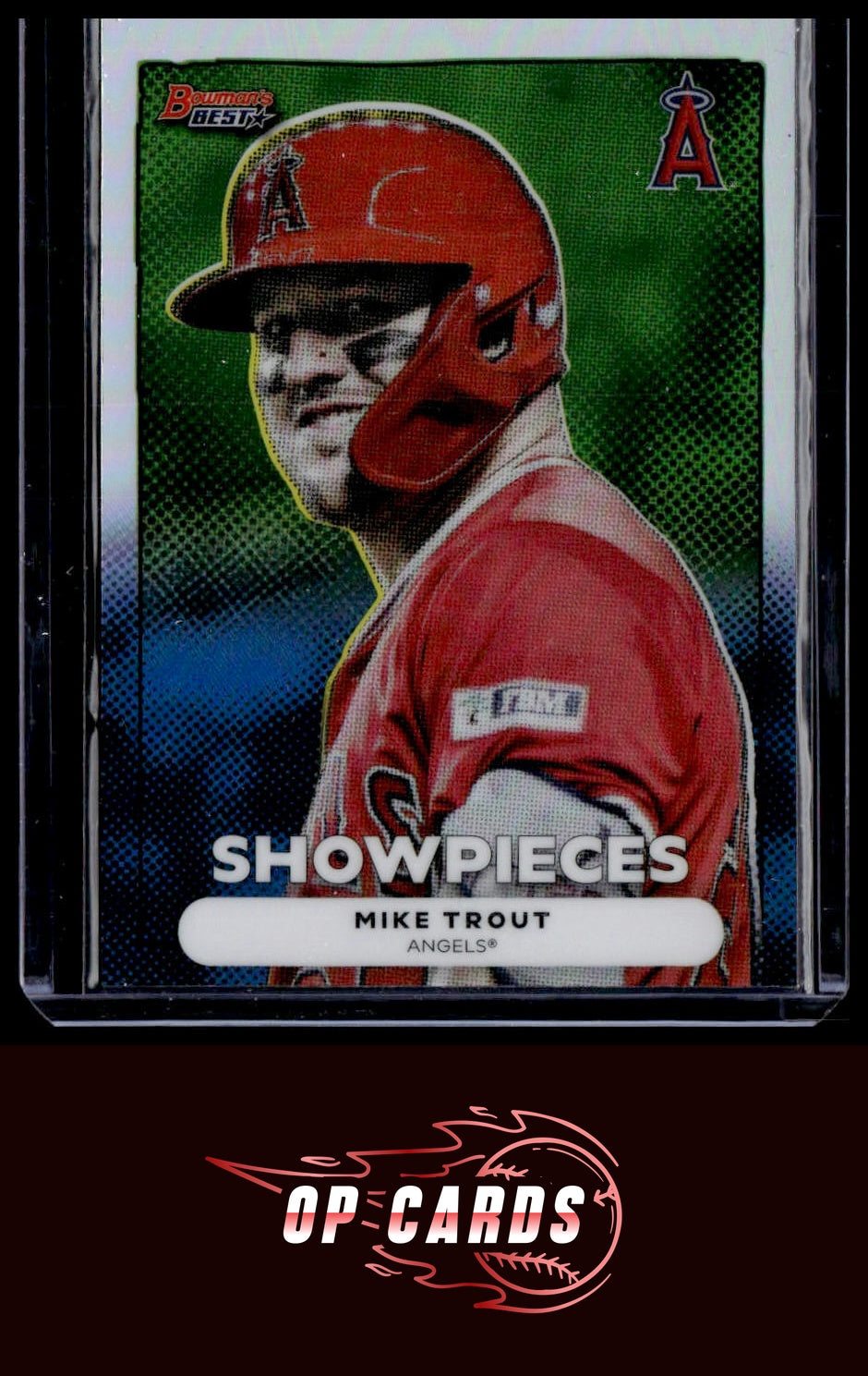 Mike Trout 2025 Bowman's Best #BS-9 Bowman Showpieces