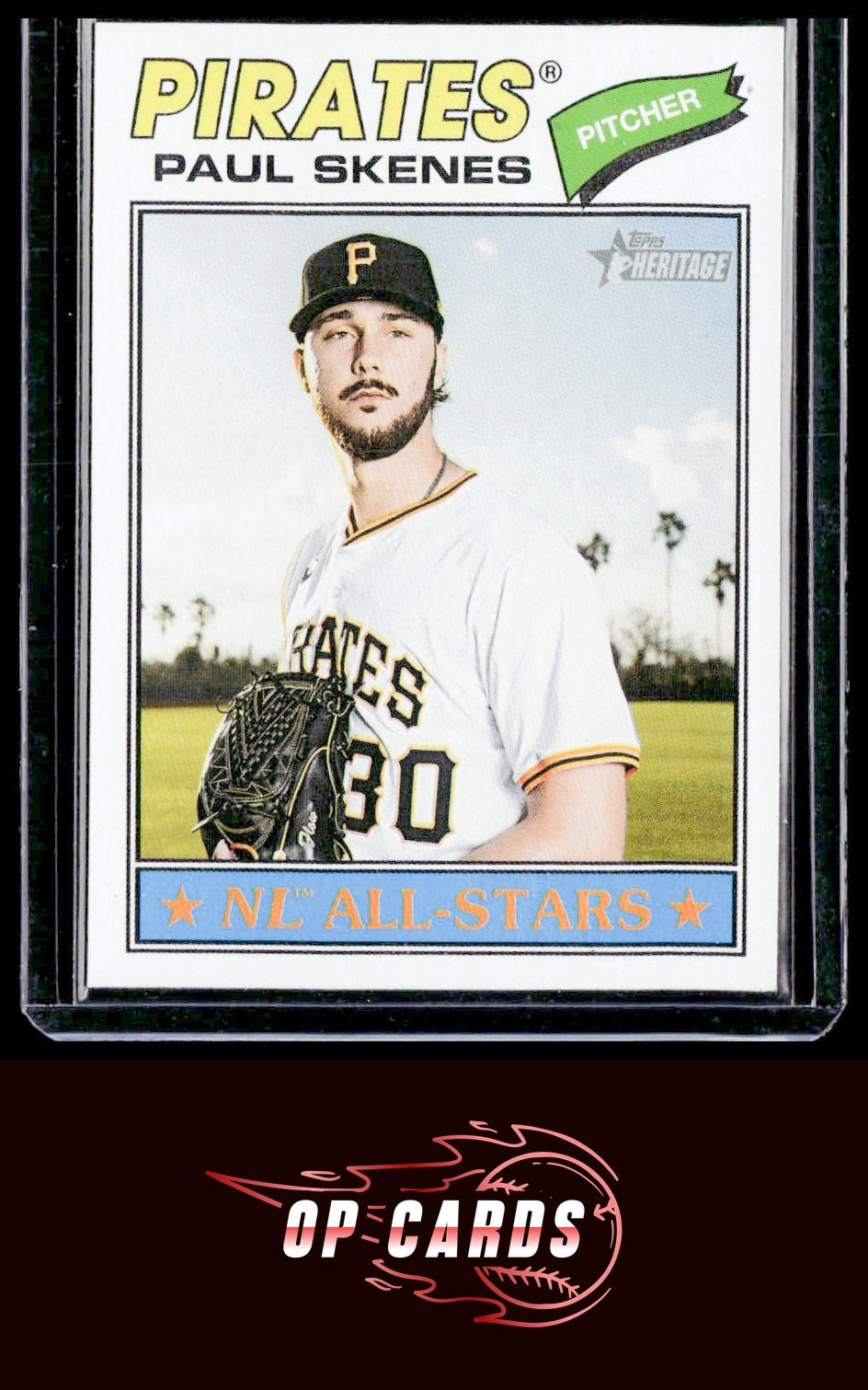 Paul Skenes 2026 Topps Heritage #33