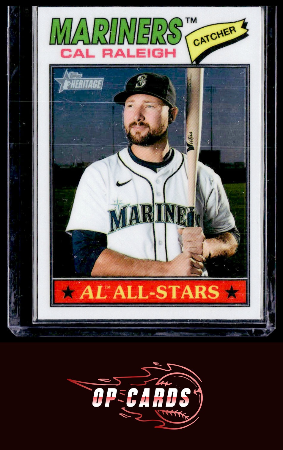 Cal Raleigh 2026 Topps Heritage #269 Chrome