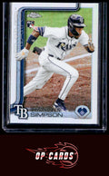 Chandler Simpson 2025 Topps Chrome Update #USC179 Refractors