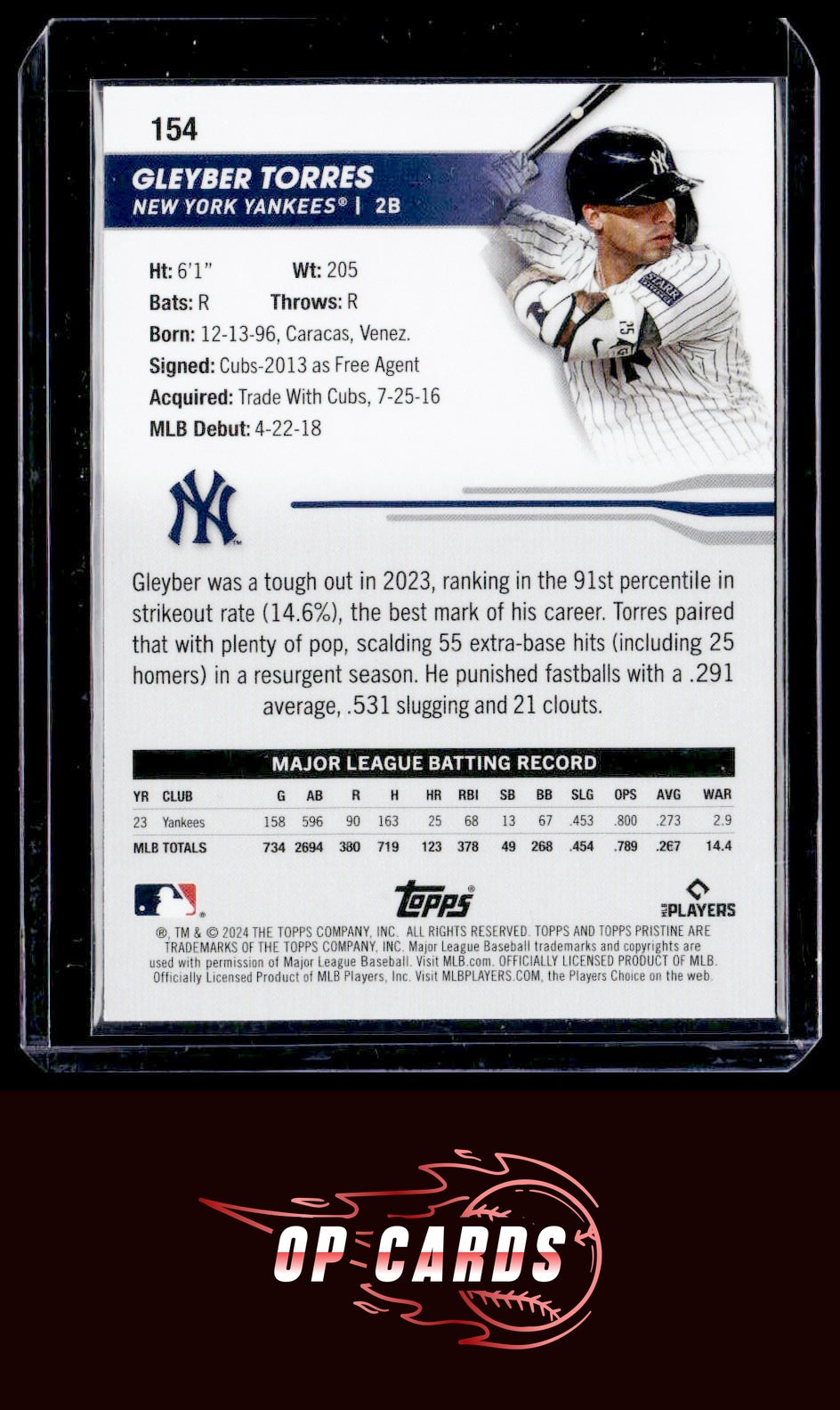 Gleyber Torres 2024 Topps Pristine #154