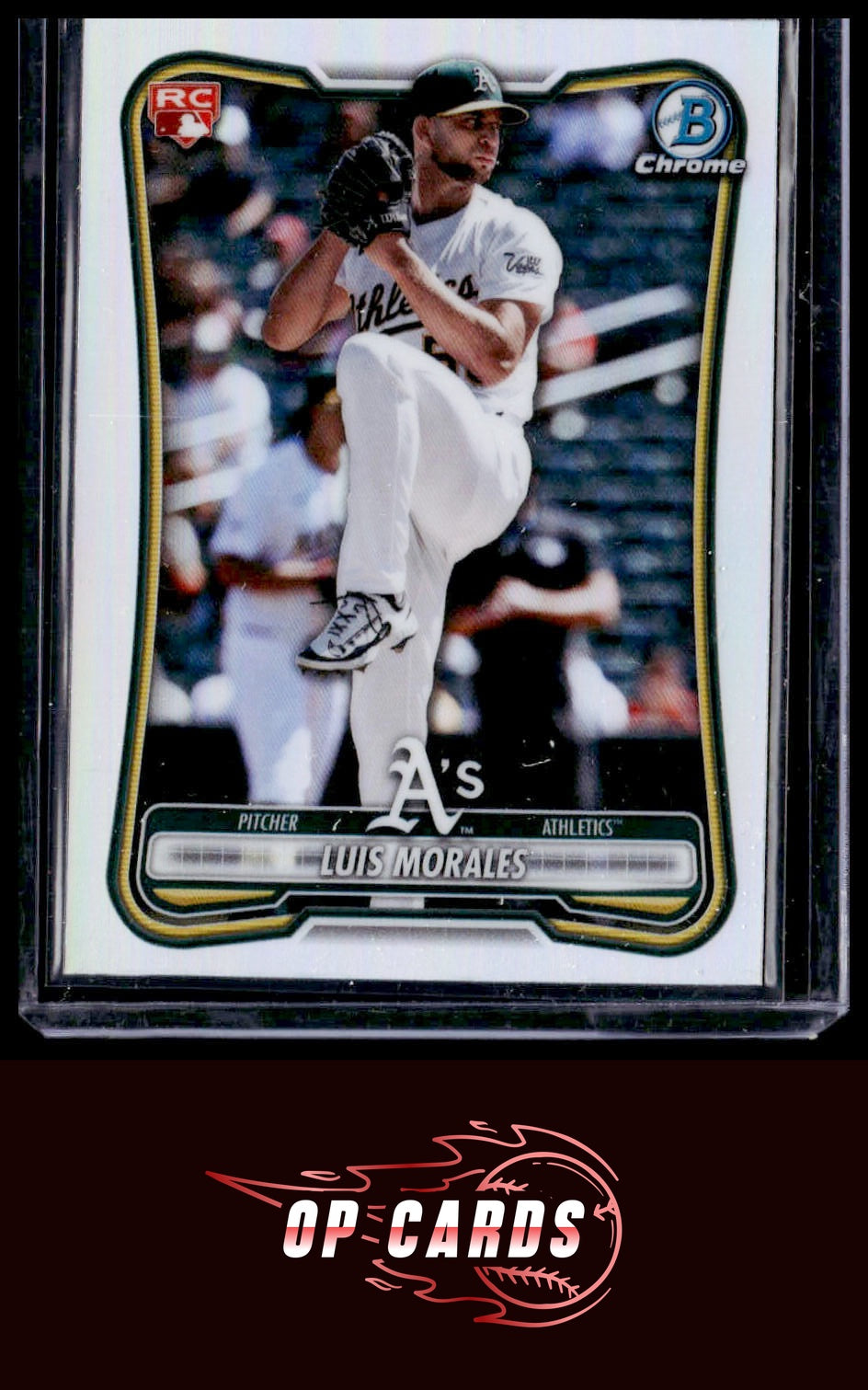 Luis Morales 2026 Bowman #49 Rookie Red RC Logo