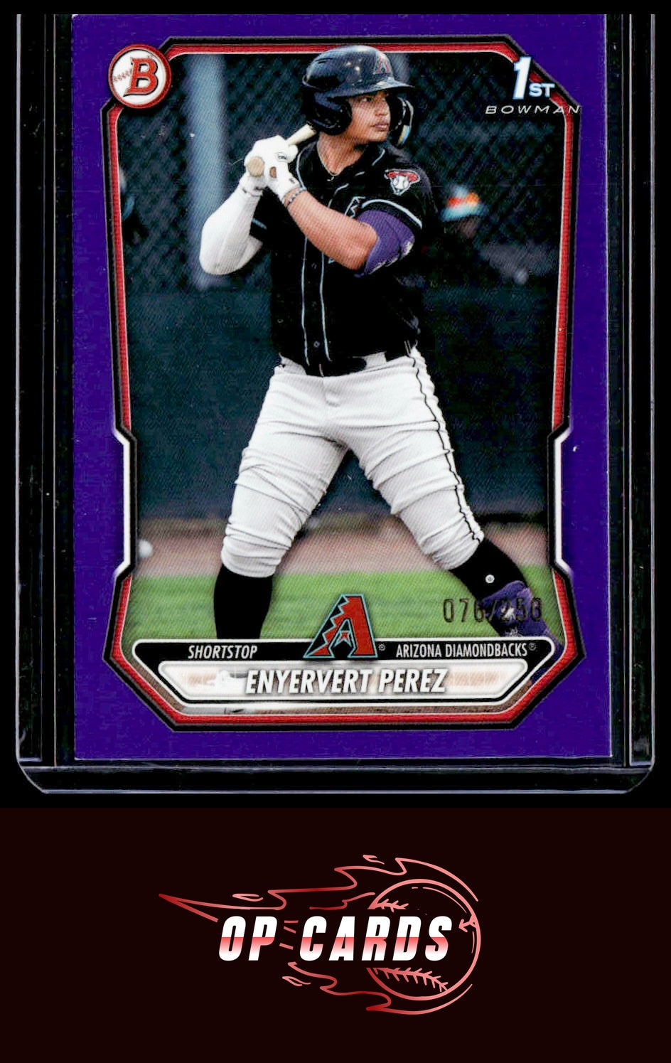 Enyervert Perez 2026 Bowman #BP-71 Prospects Purple #/250