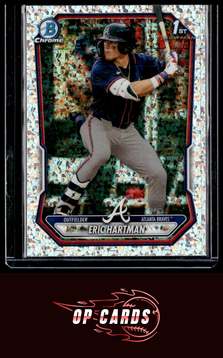 Eric Hartman 2026 Bowman #BCP-102 Chrome Prospects Mini Diamond