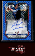 Jack Wheeler 2026 Bowman Chrome Prospects Autograph Blue X-Fractor /150