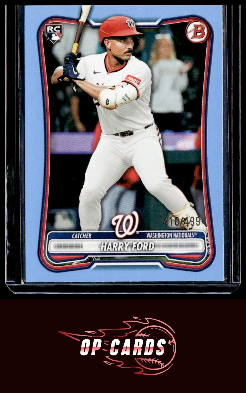 Harry Ford 2026 Bowman #84 Sky Blue #/499