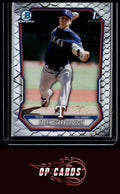 Caden Scarborough 2026 Bowman #BCP-17 Chrome Prospects Reptilian Refractor