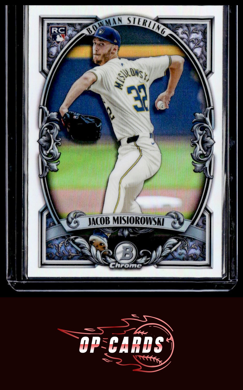 Jacob Misiorowski 2026 Bowman #BST-13 Bowman Sterling