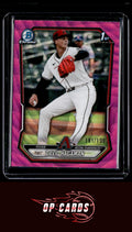 David Hagaman 2026 Bowman #BCP-84 Chrome Prospects Fuchsia Wave Refractor #/199