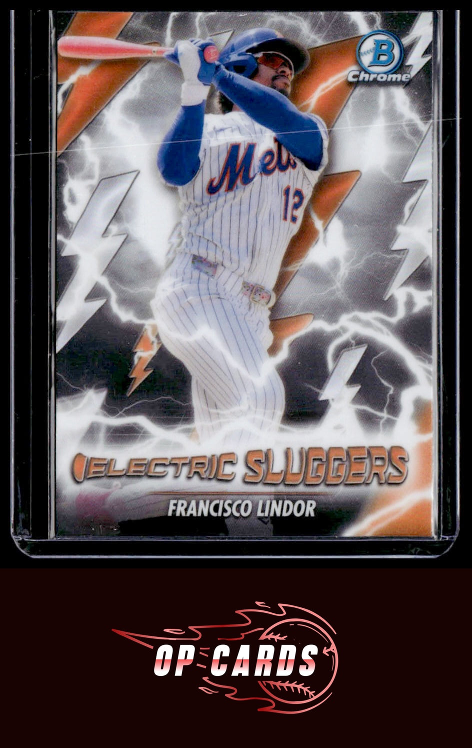Francisco Lindor 2026 Bowman #ES-1 Electric Sluggers