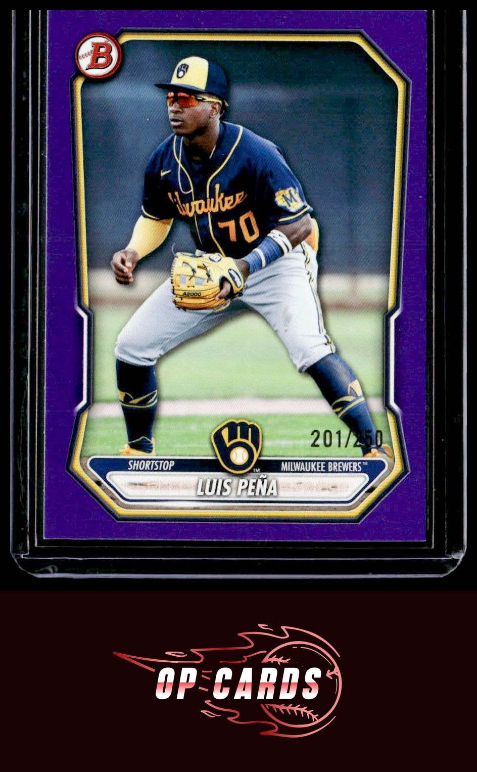 Luis Peña 2026 Bowman #BP-120 Prospects Purple #/250