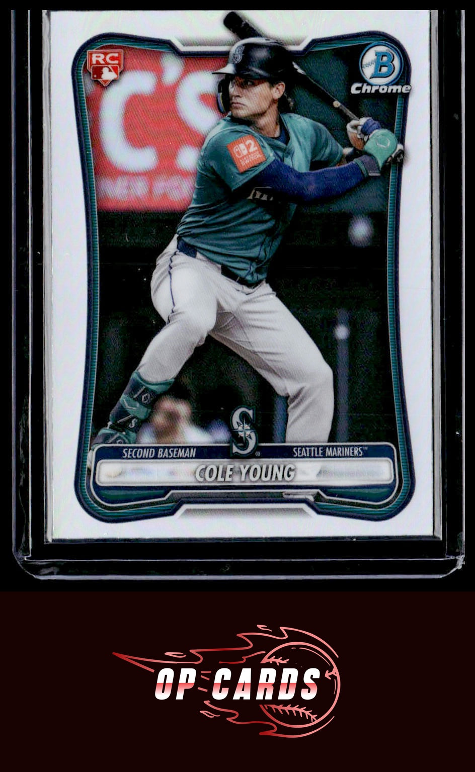 Cole Young 2026 Bowman #78 Rookie Red RC Logo