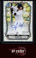 Adrian Gil 2026 Bowman Chrome Prospects Autograph Mini Diamond Refractor #/100