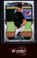 Noble Meyer 2023 Bowman Draft #BDC-6 Chrome Refractor