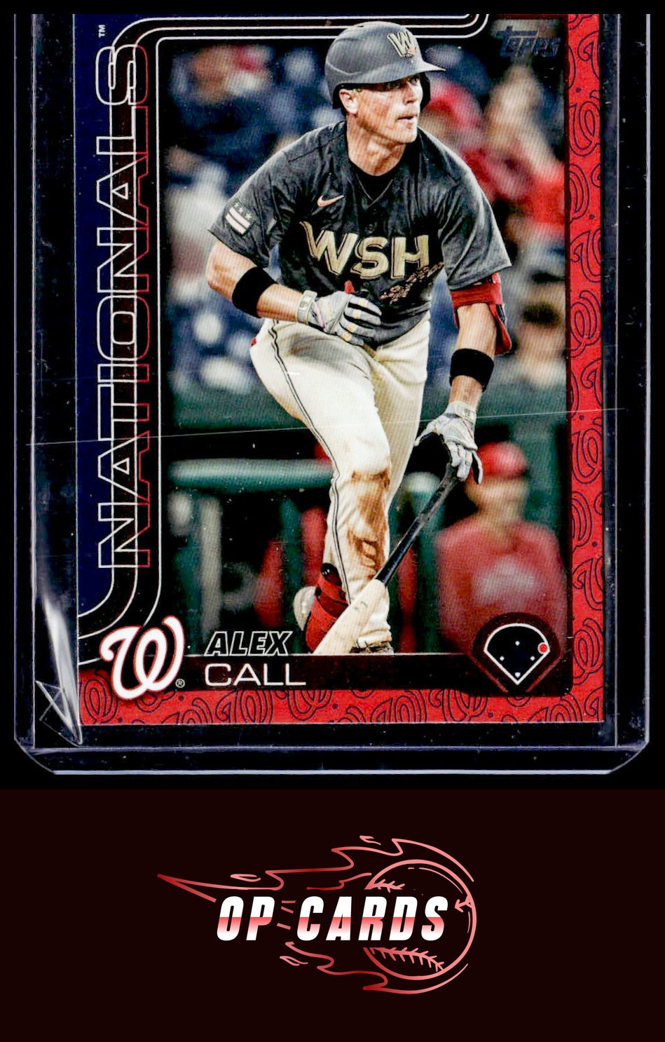 Alex Call 2025 Topps #641 Team Color Border