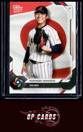 Yoshinobu Yamamoto 2026 Topps Now World Baseball Classic Team Japan #JP03