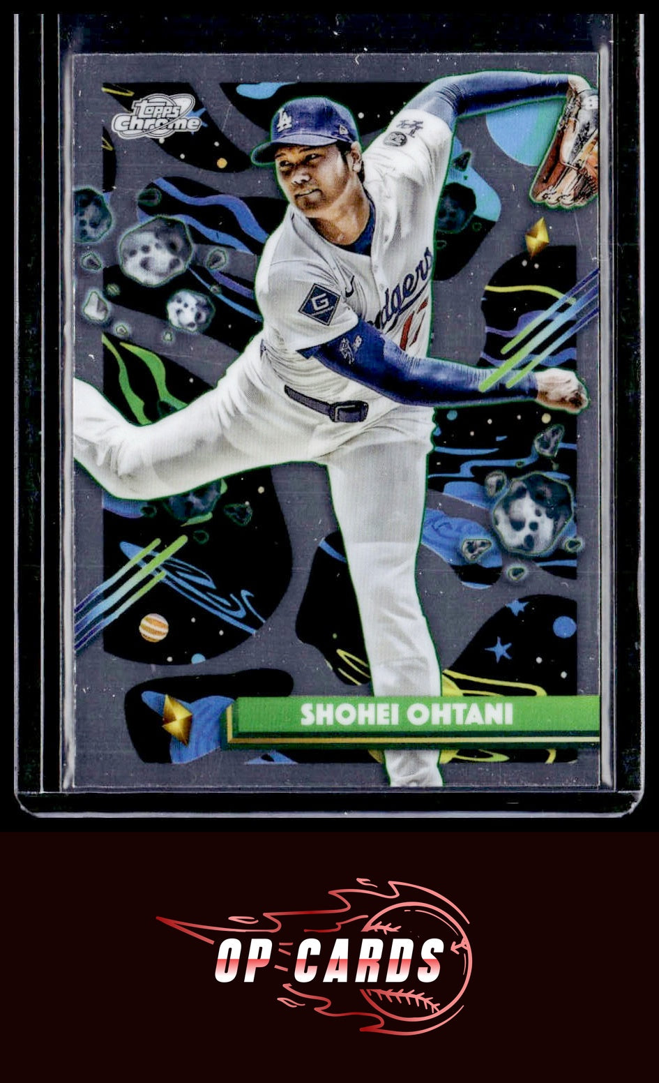 Shohei Ohtani 2025 Topps Chrome Cosmic #56