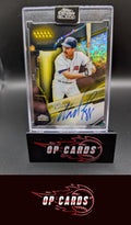 Wade Boggs 2026 Topps Chrome Black #CBA-WB Autographs Gold Refractor #/50