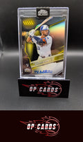 Brice Matthews 2026 Topps Chrome Black #CBA-BM Autographs Gold Refractors #/50