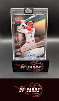 Christian Moore 2026 Topps Chrome Black Autographs Rose Gold Refractor #/10