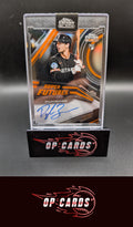 Dylan Beavers 2026 Topps Chrome Black Super Futures Autograph Orange #/25