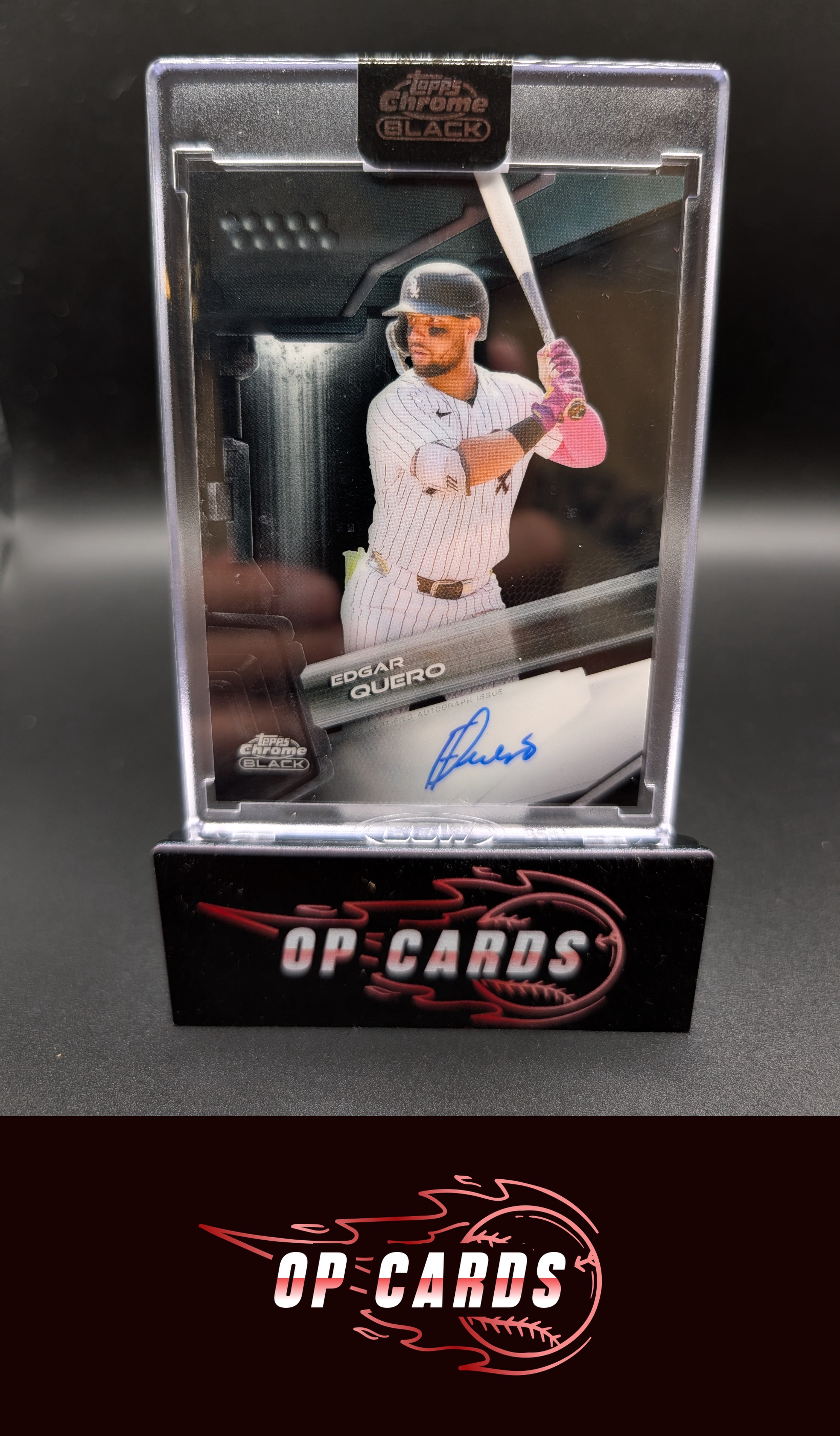 Edgar Quero 2026 Topps Chrome Black #CBA-EQ Autographs